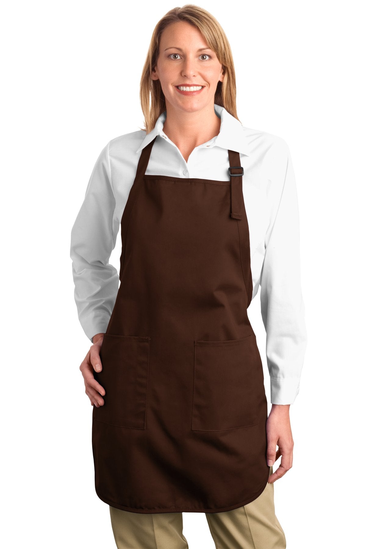 Port Authority Full-Length Apron with Pockets. A500