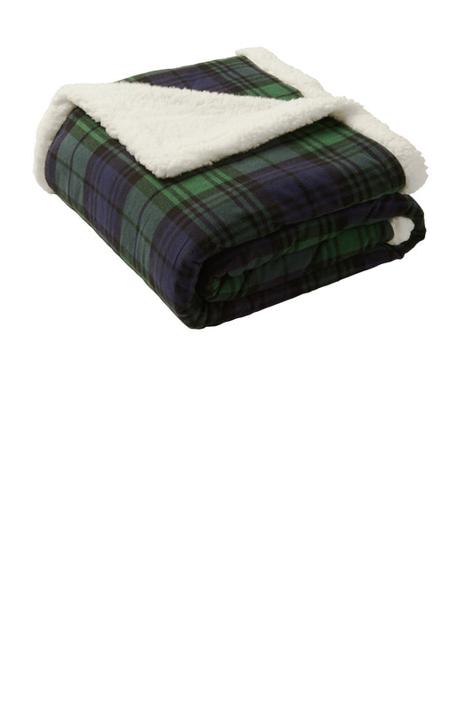 Port Authority Flannel Sherpa Blanket. BP43