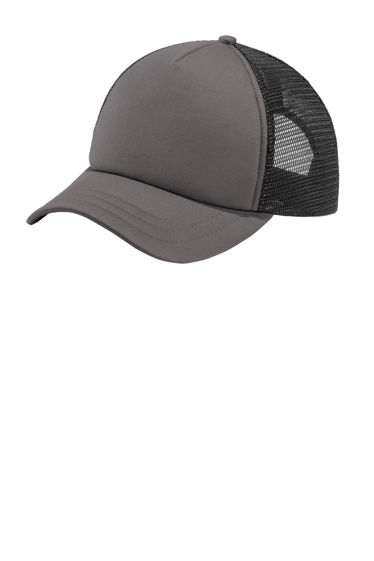 Port Authority 5-Panel Twill Foam Trucker Cap. C936