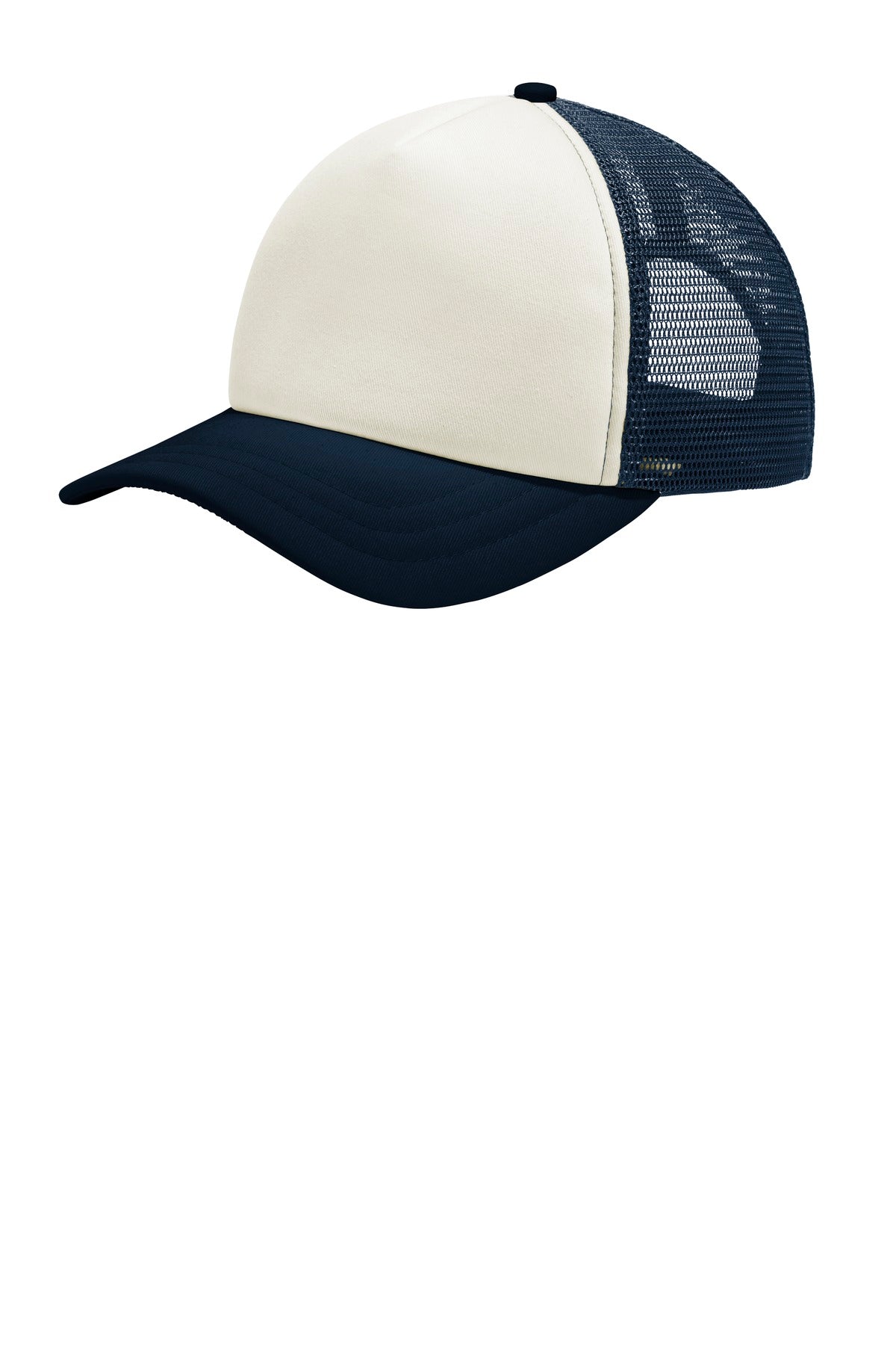 Port Authority 5-Panel Twill Foam Trucker Cap. C936