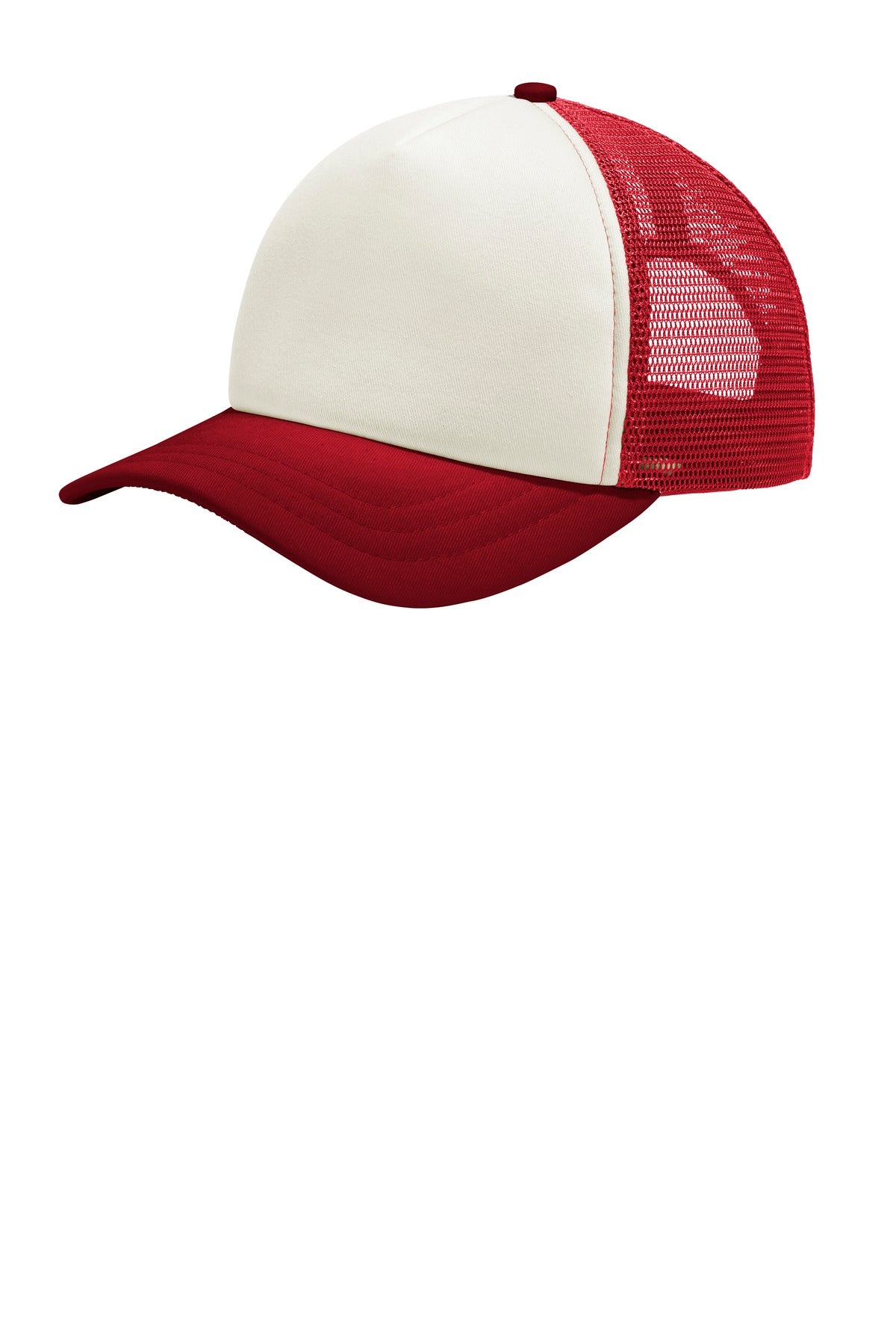 Port Authority 5-Panel Twill Foam Trucker Cap. C936
