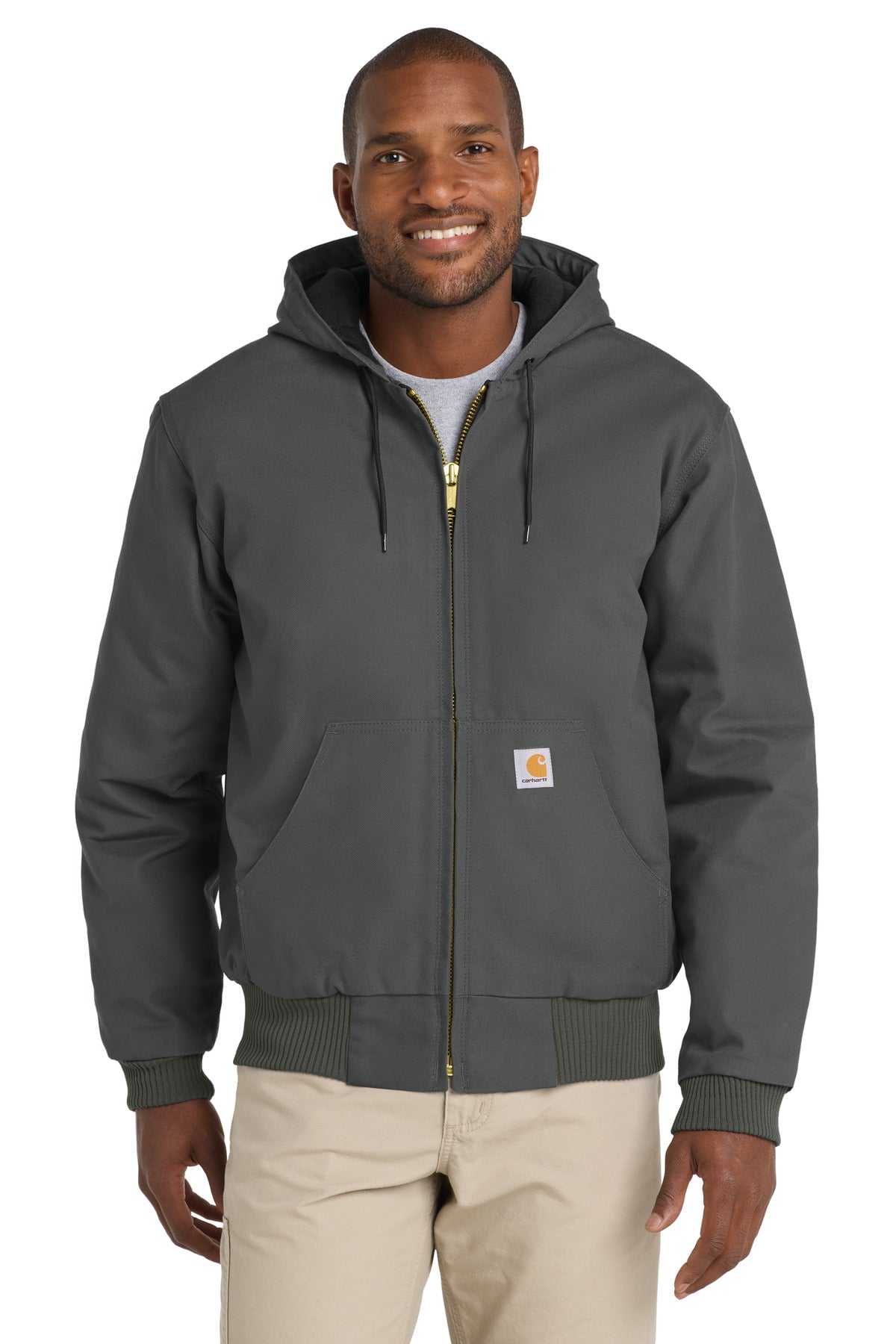 Carhartt Quilted-Flanne-Lined Duck Active Jac. CT106677