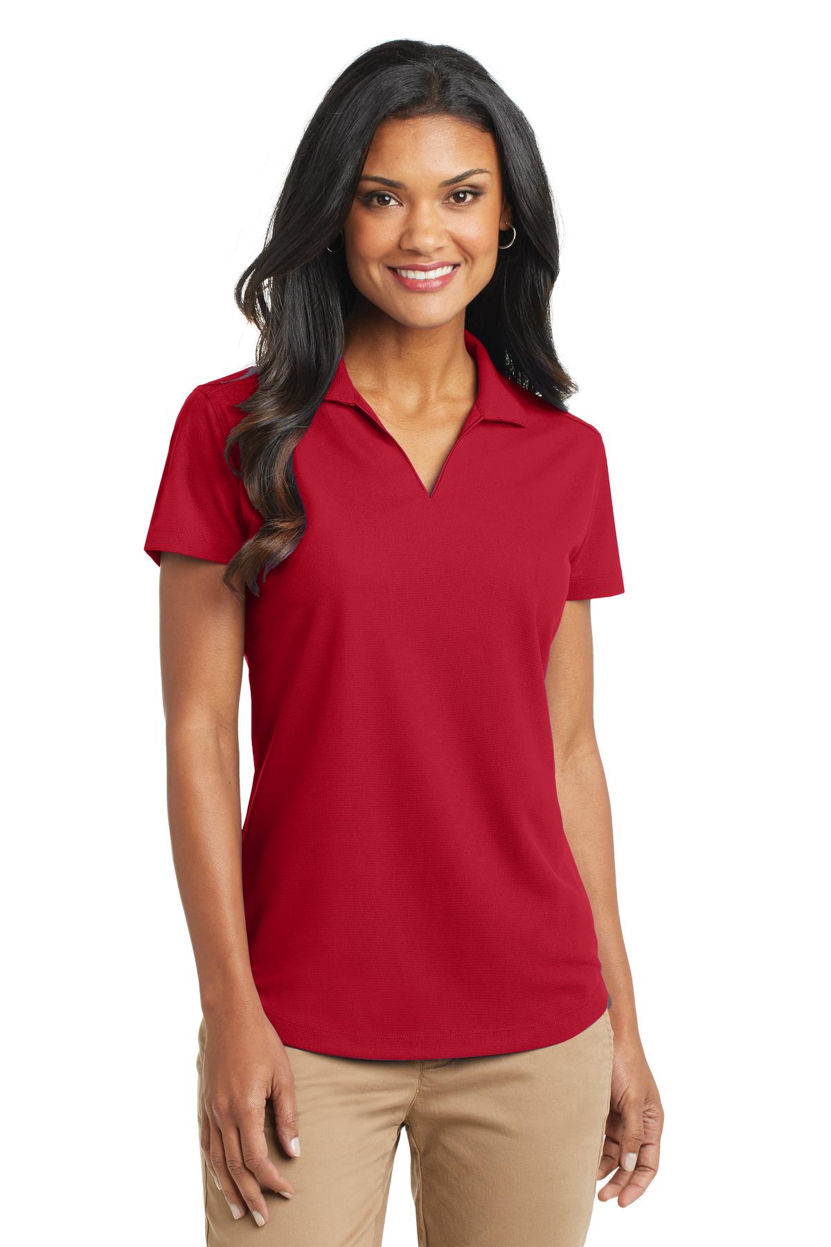 Port Authority Women's Dry Zone Grid Polo. L572