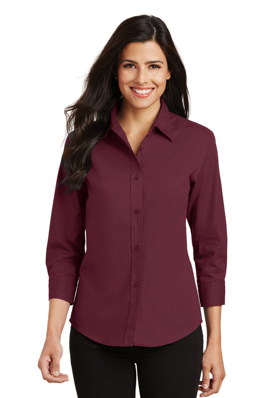 Port Authority Women's 3/4-Sleeve Easy Care Shirt. L612