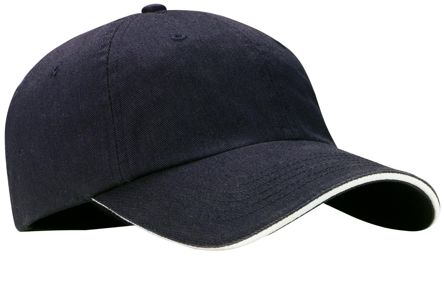 Port Authority Sandwich Bill Cap with Striped Closure. C830