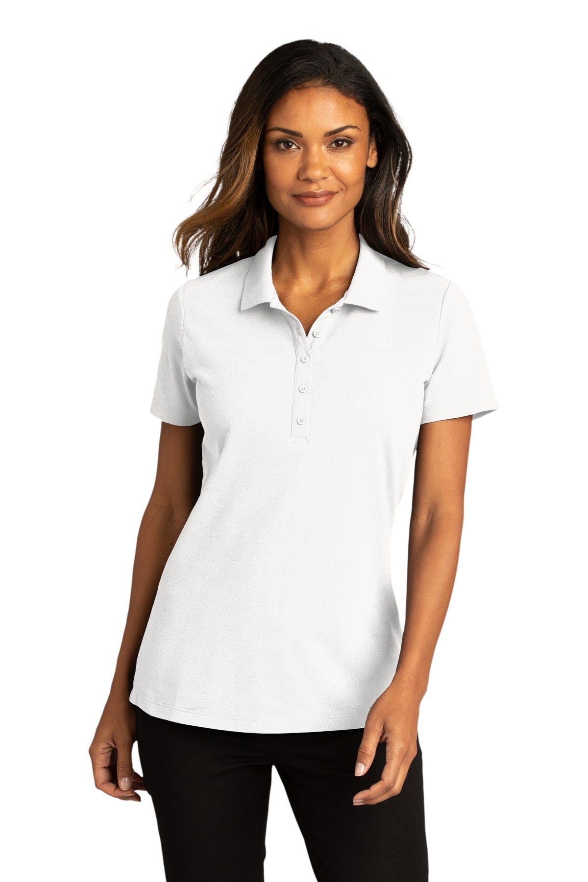Port Authority Women's SuperPro React Polo. LK810