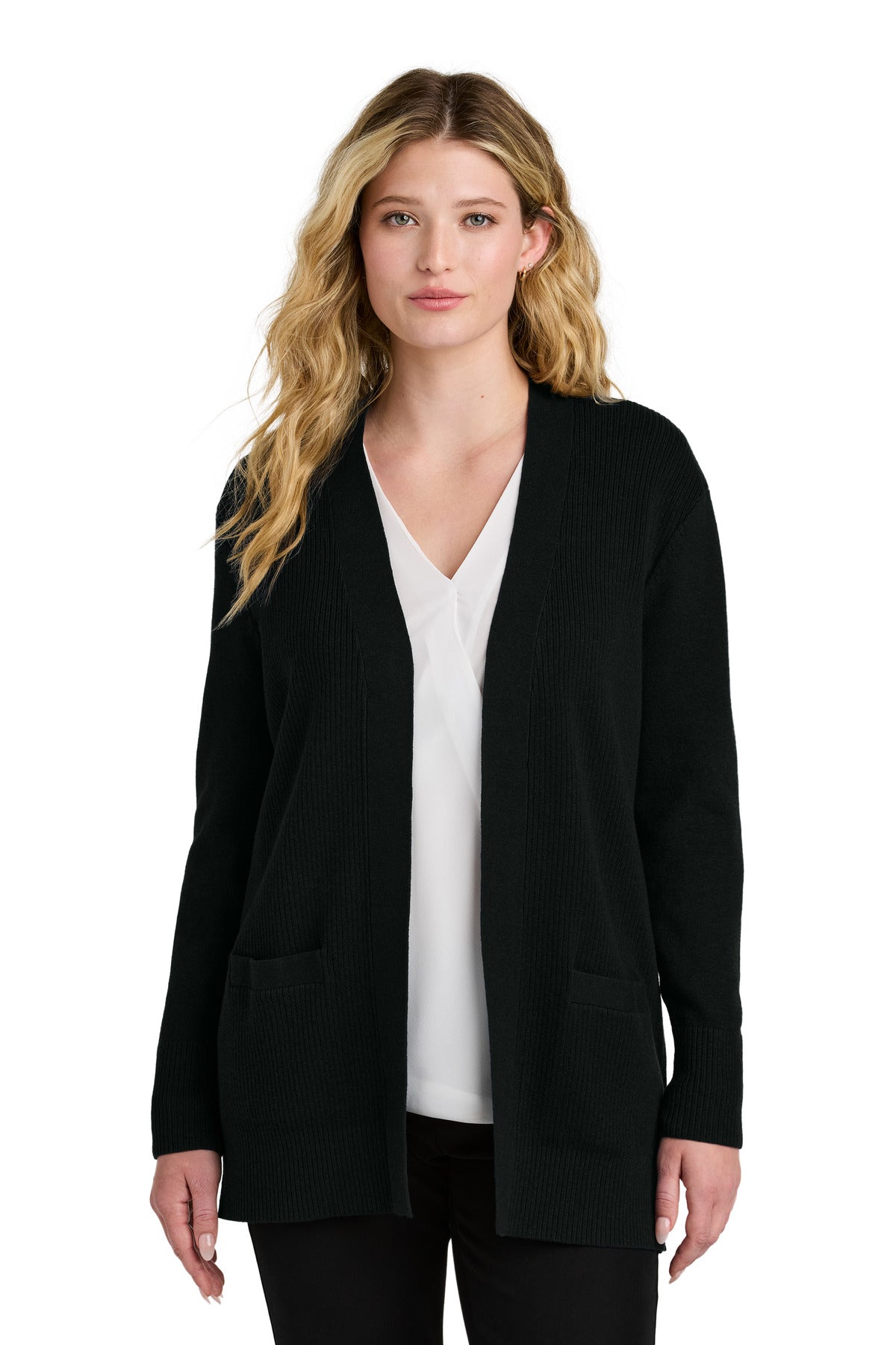 Port Authority Women's Easy Care Open-Front Cardigan Sweater LSW2890