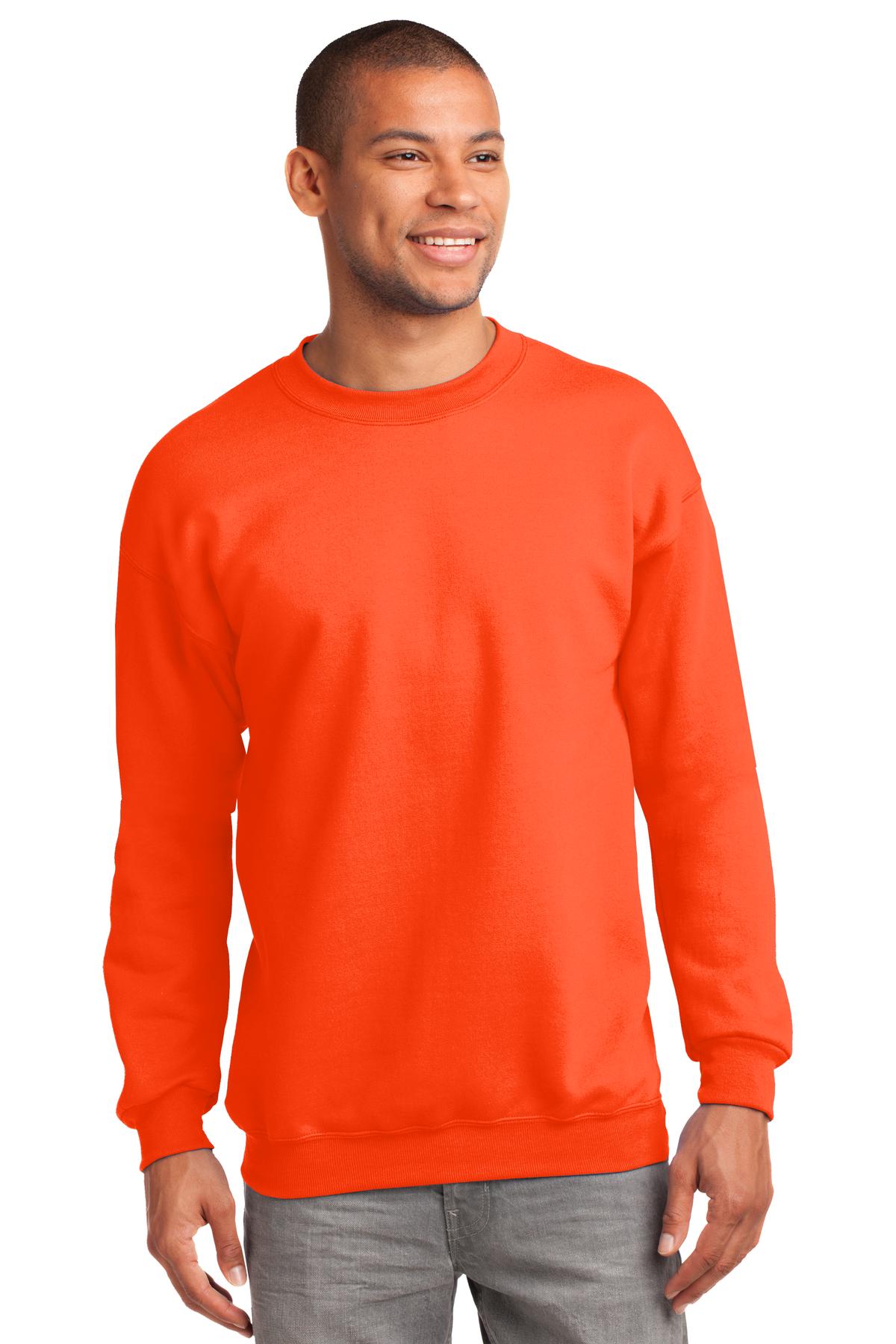 Port & Company Tall Essential Fleece Crewneck Sweatshirt. PC90T