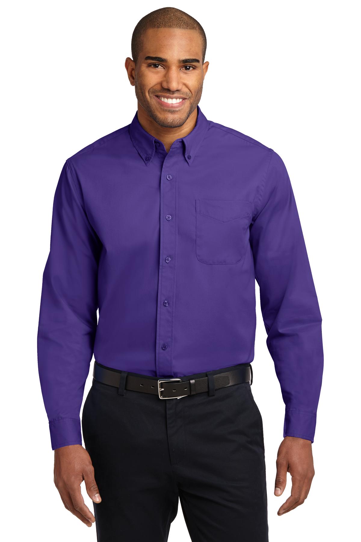 Port Authority Tall Long Sleeve Easy Care Shirt. TLS608