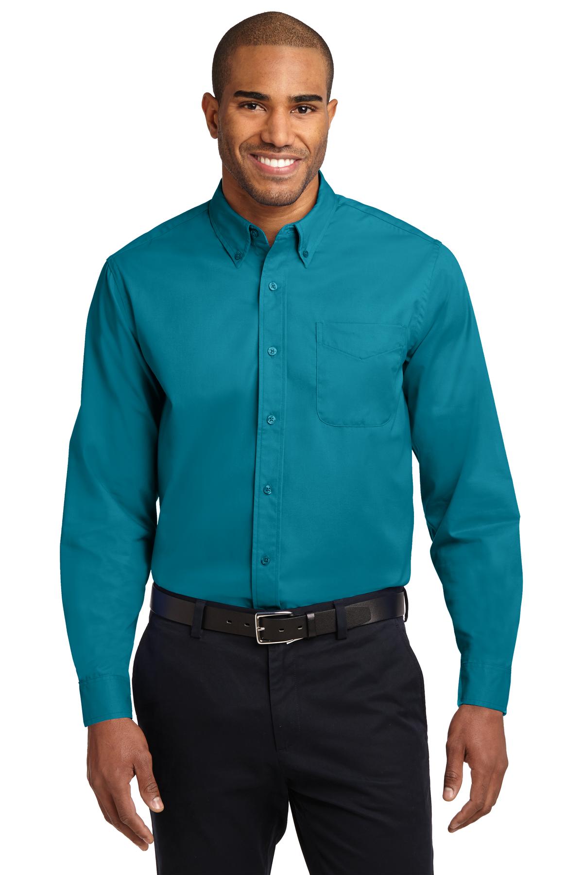 Port Authority Tall Long Sleeve Easy Care Shirt. TLS608