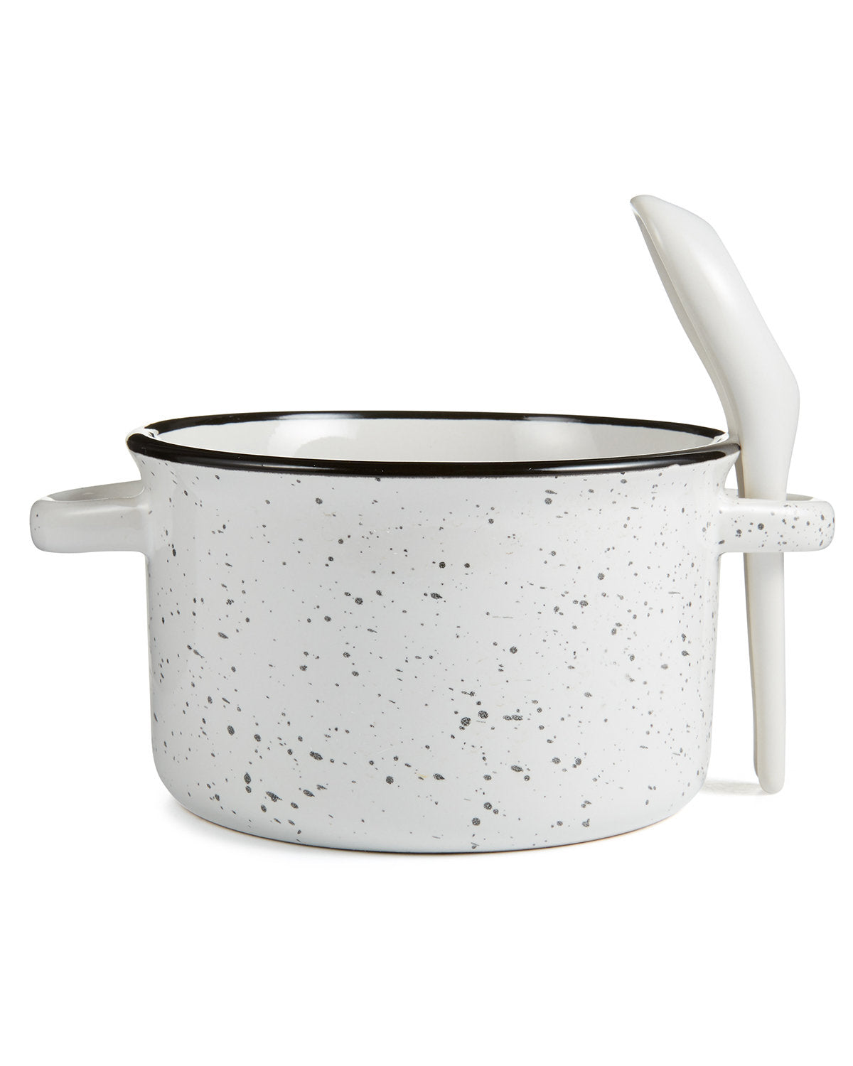 Campfire 20oz Ceramic Soup Bowl With Spoon