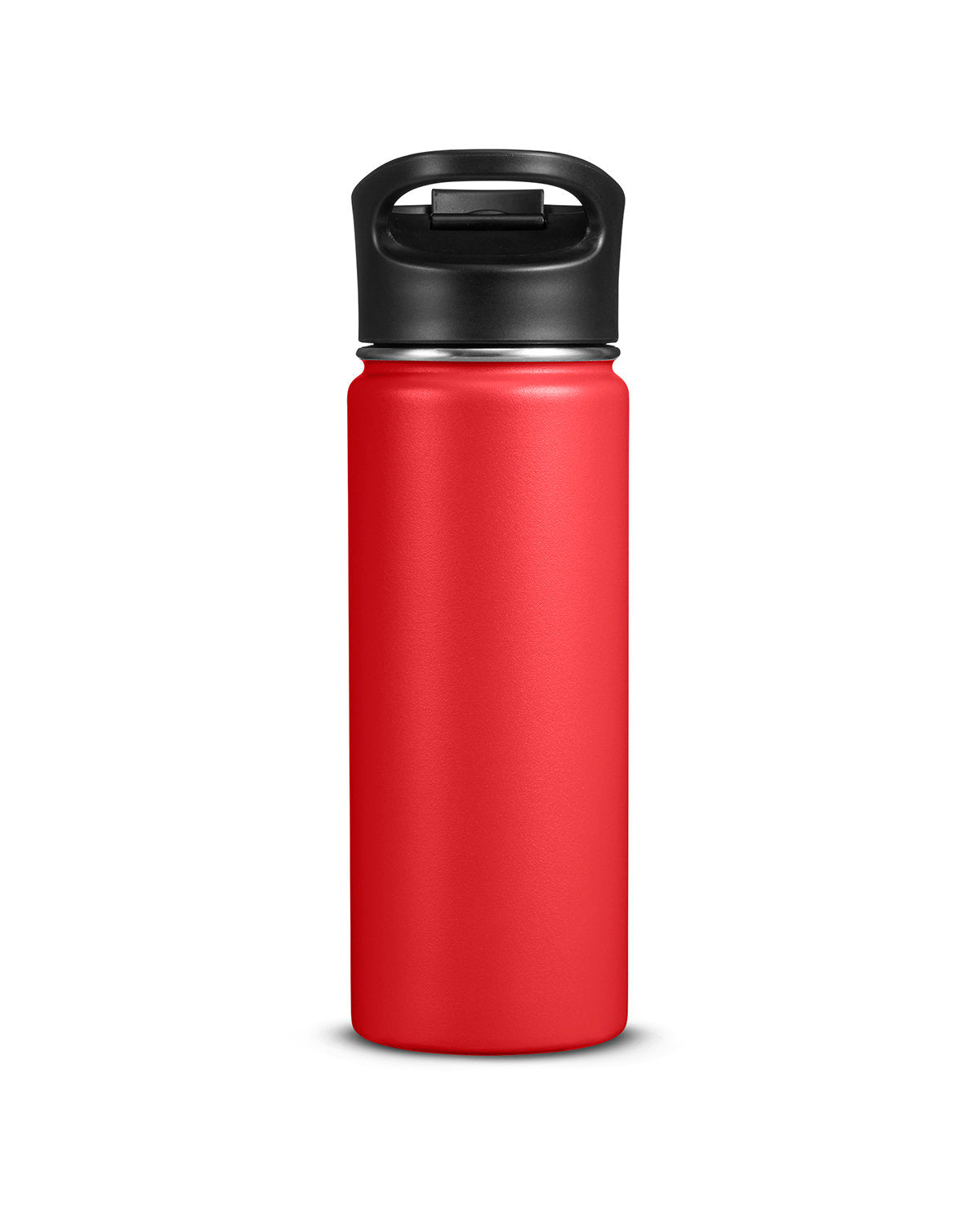 18oz Double-Wall Vacuum Bottle With Sip-Thru Top