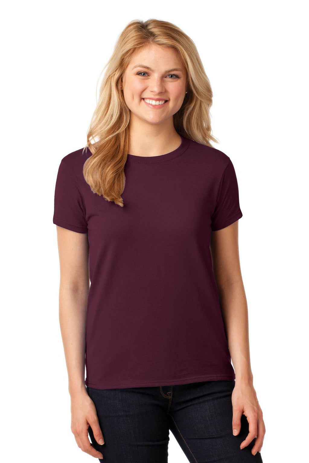 Gildan Women's Heavy Cotton 100% Cotton T-Shirt. 5000L