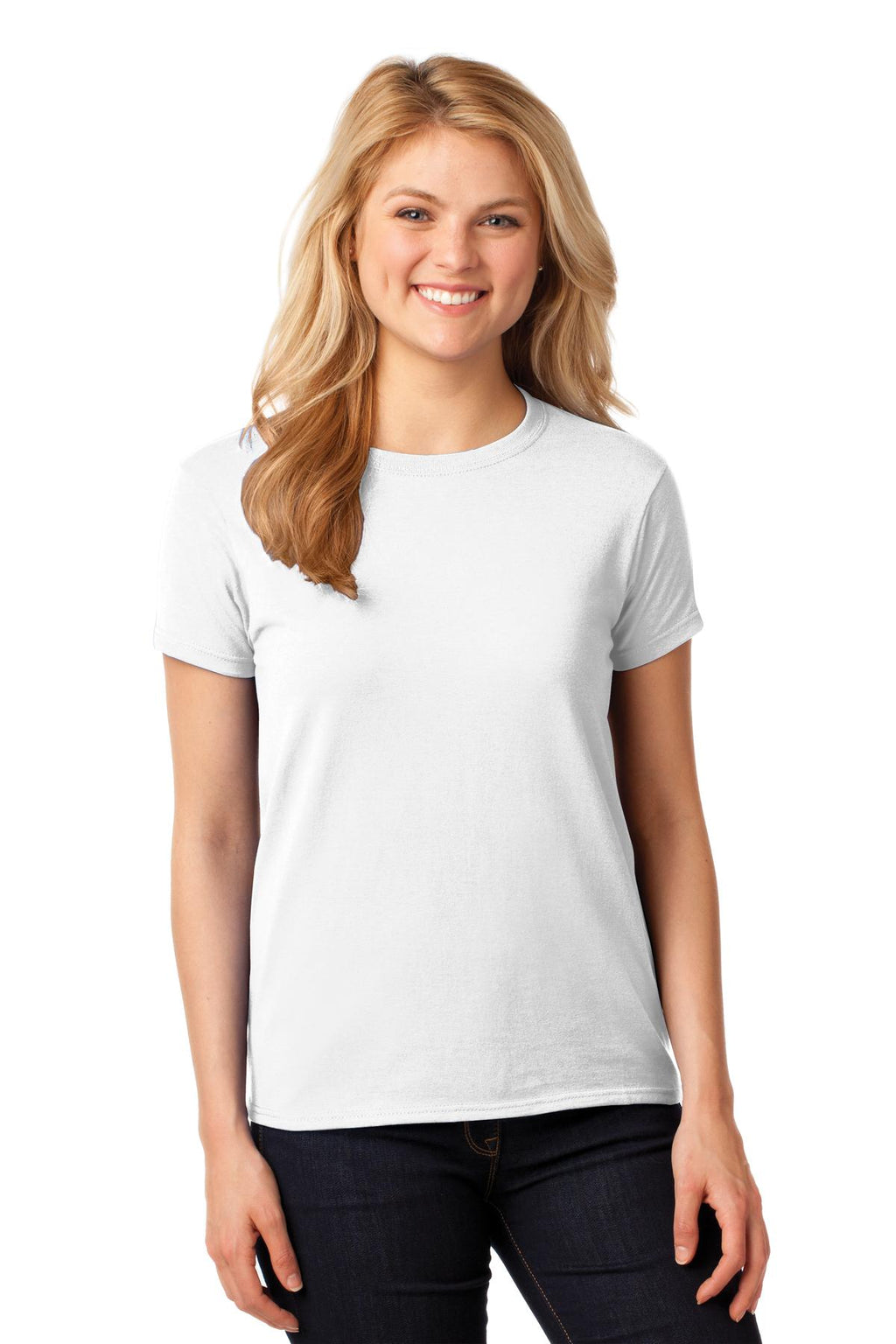 Gildan Women's Heavy Cotton 100% Cotton T-Shirt. 5000L