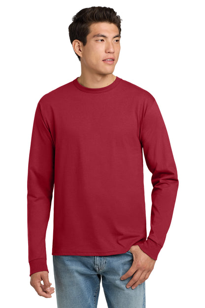 Hanes - Authentic 100% Cotton Long Sleeve T-Shirt.  5586