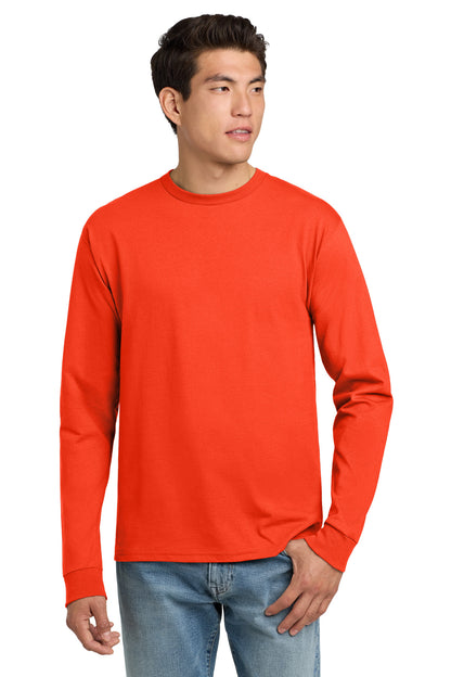Hanes - Authentic 100% Cotton Long Sleeve T-Shirt.  5586