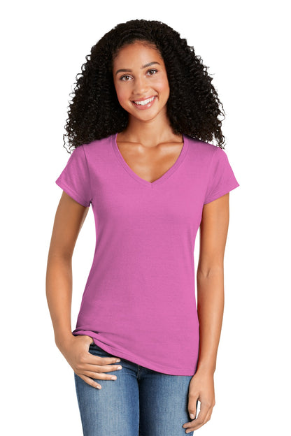 Gildan Softstyle Women's Fit V-Neck T-Shirt. 64V00L