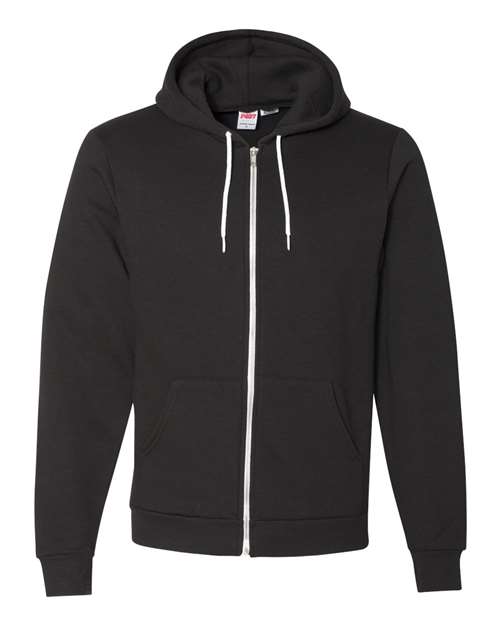 American Apparel - Unisex USA-Made Flex Fleece Full-Zip Hoodie Sweatshirt. F497US