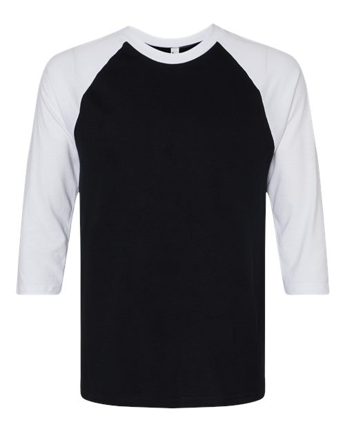 American Apparel - Unisex CVC Three-Quarter Sleeve Tee. 2003CVC