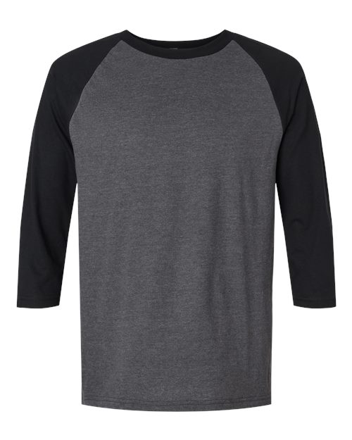 American Apparel 2003CVC - Heather Charcoal/ Black