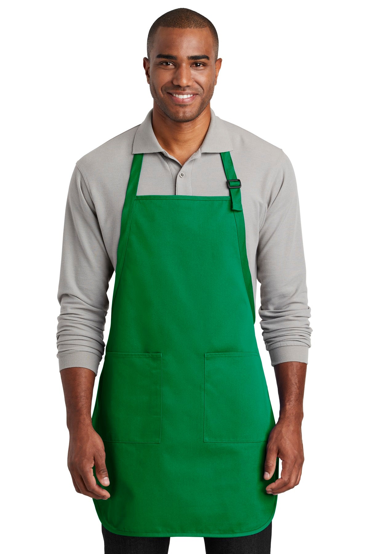 Port Authority  Full-Length Two-Pocket Bib Apron. A600