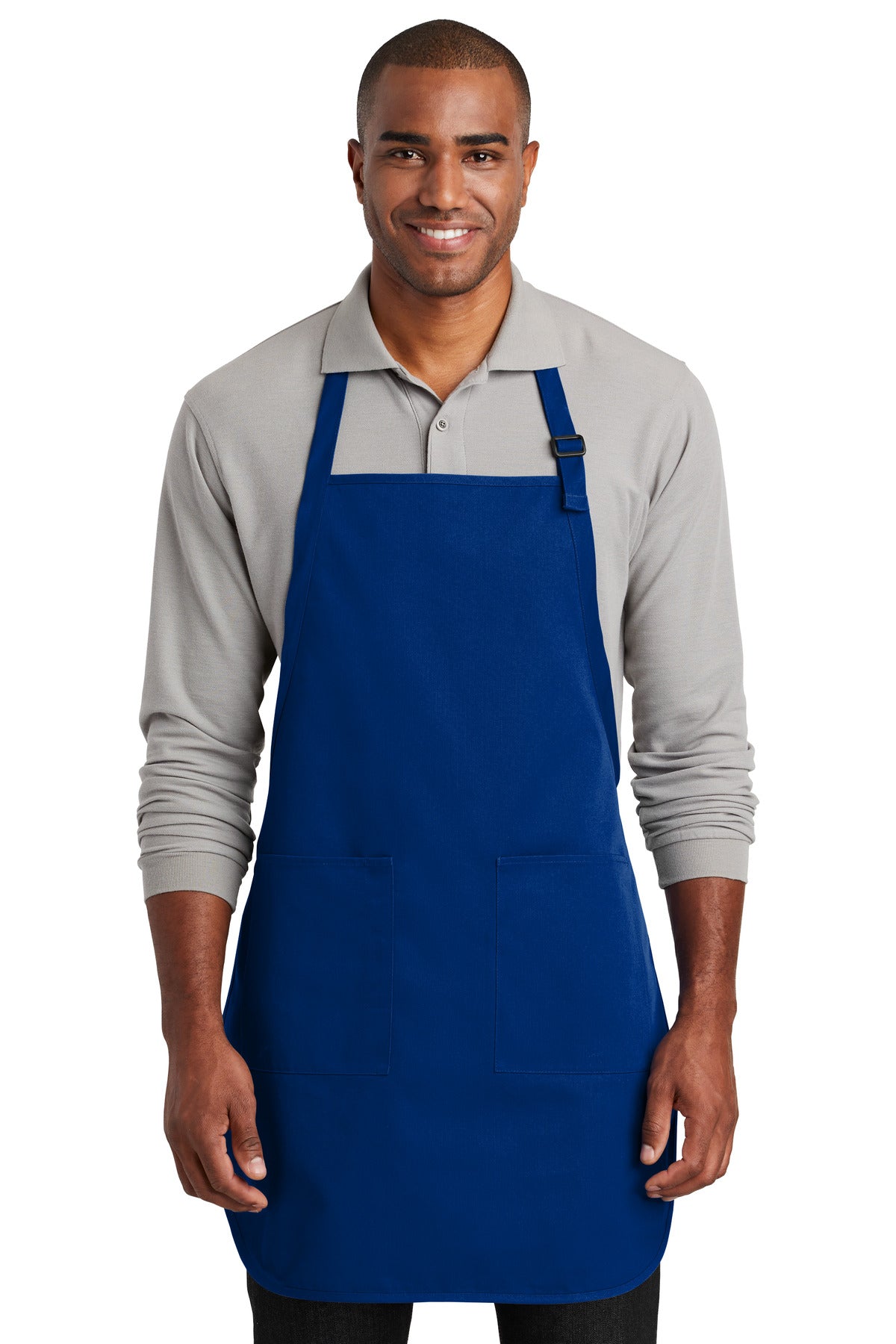 Port Authority  Full-Length Two-Pocket Bib Apron. A600