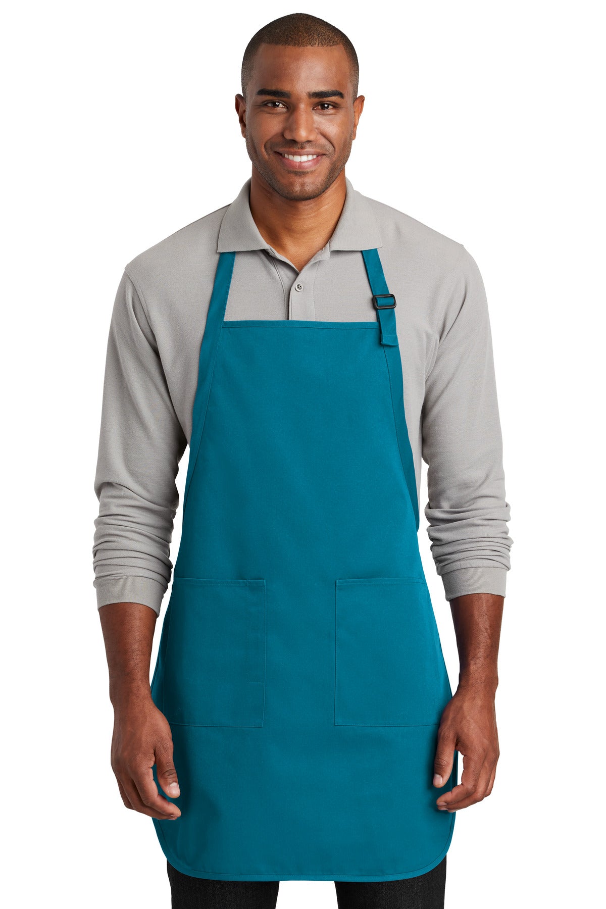 Port Authority  Full-Length Two-Pocket Bib Apron. A600