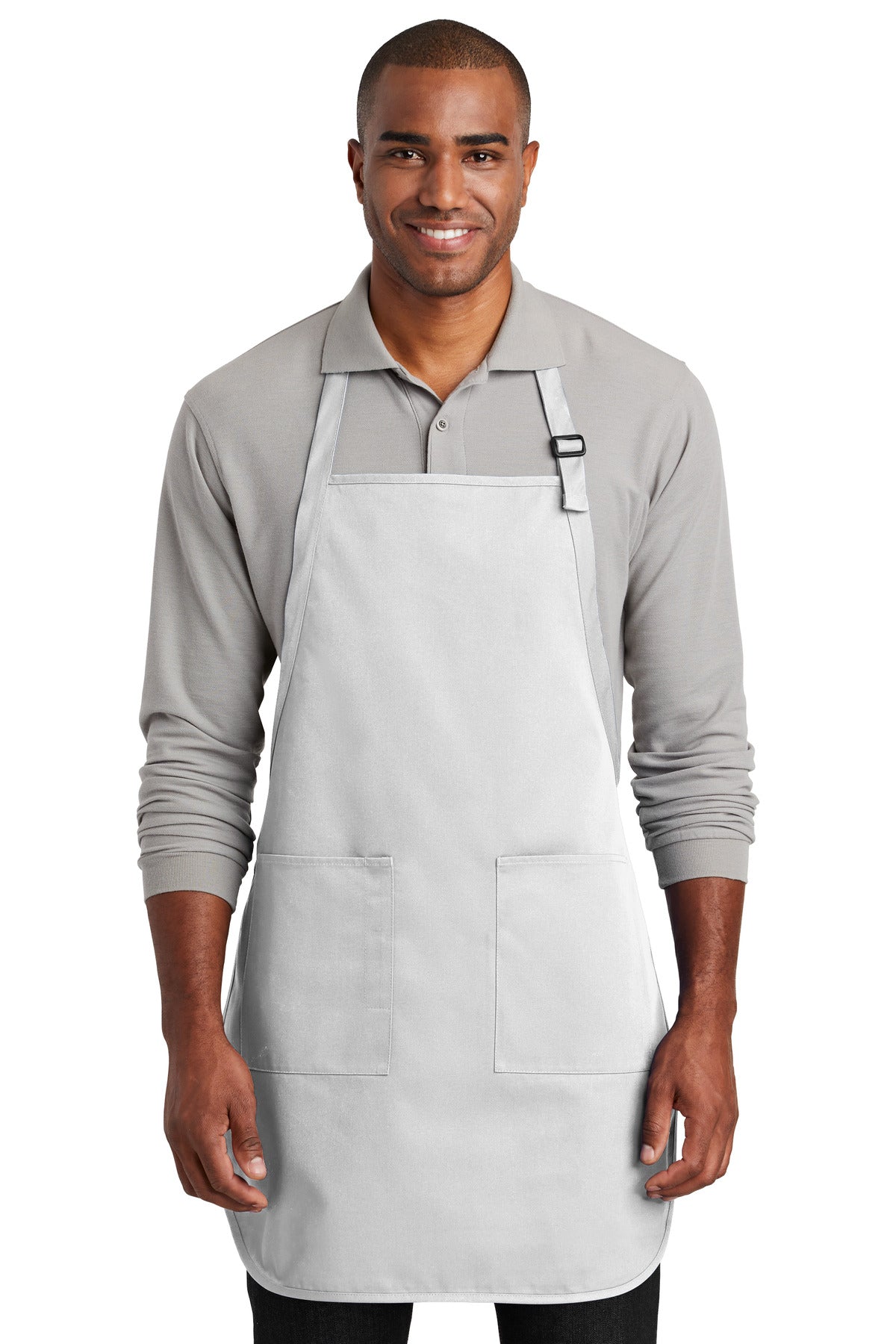 Port Authority  Full-Length Two-Pocket Bib Apron. A600