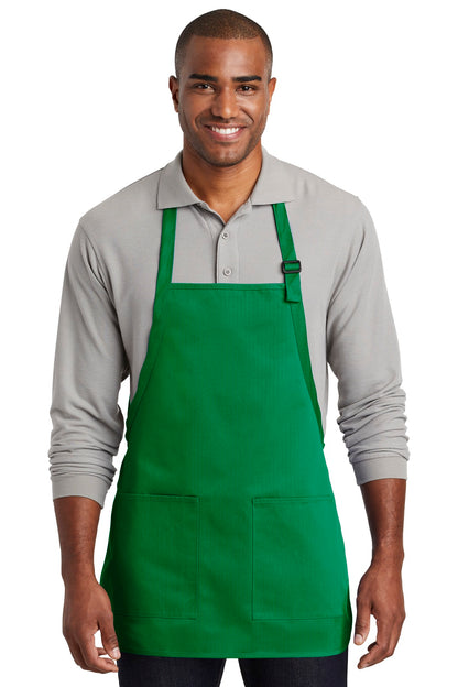 Port Authority  Medium-Length Two-Pocket Bib Apron. A601