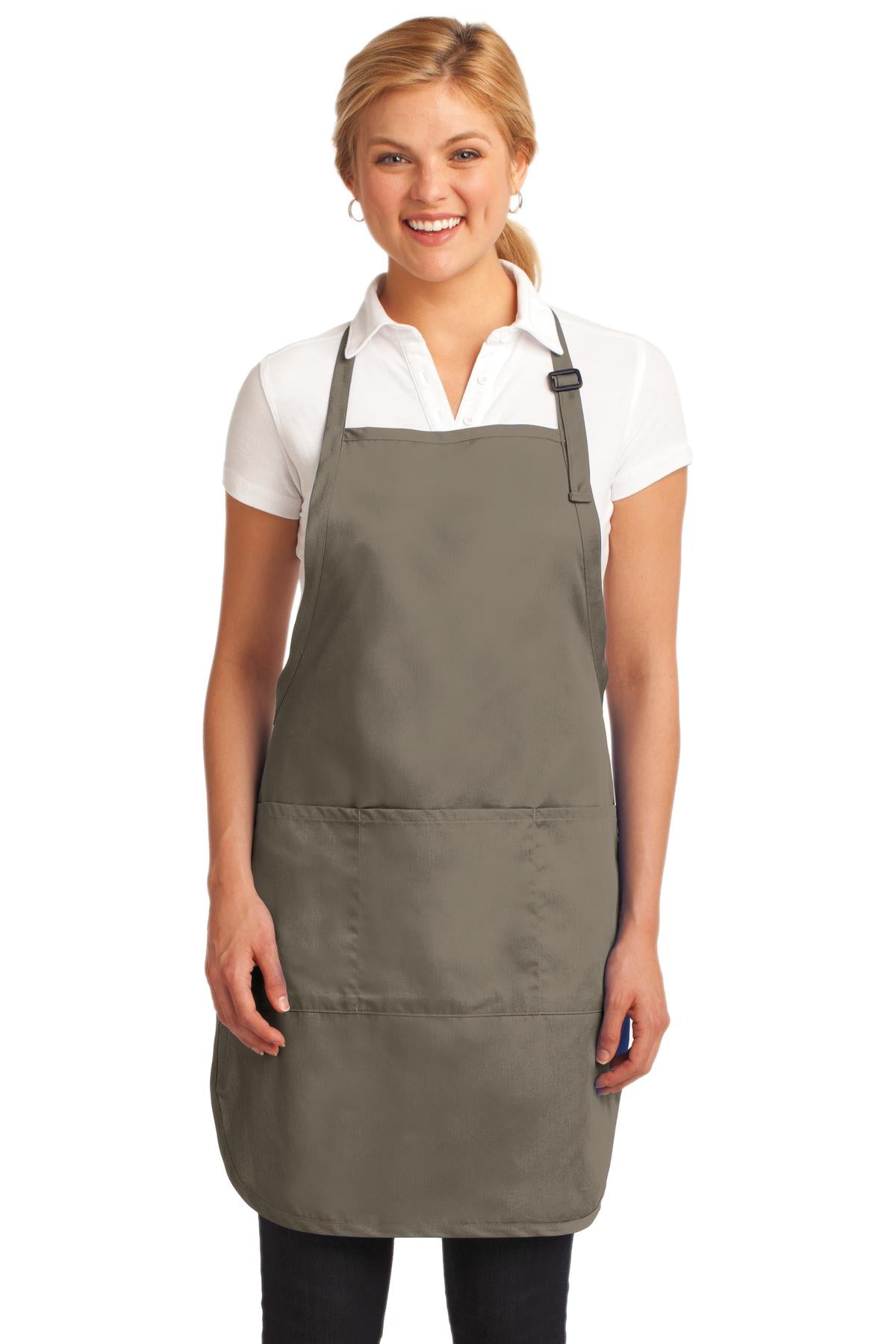 Port Authority Easy Care Full-Length Apron with Stain Release. A703