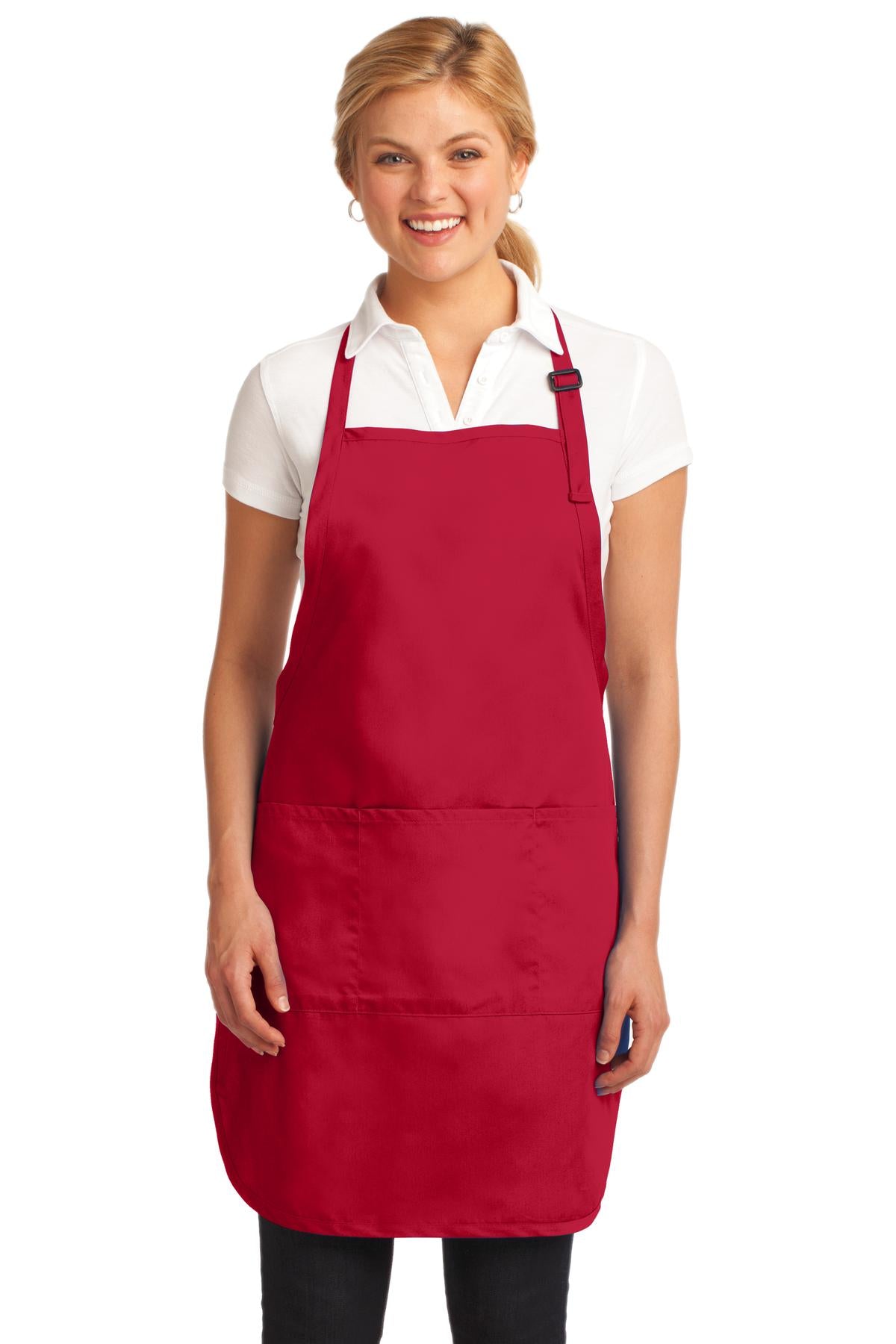 Port Authority Easy Care Full-Length Apron with Stain Release. A703