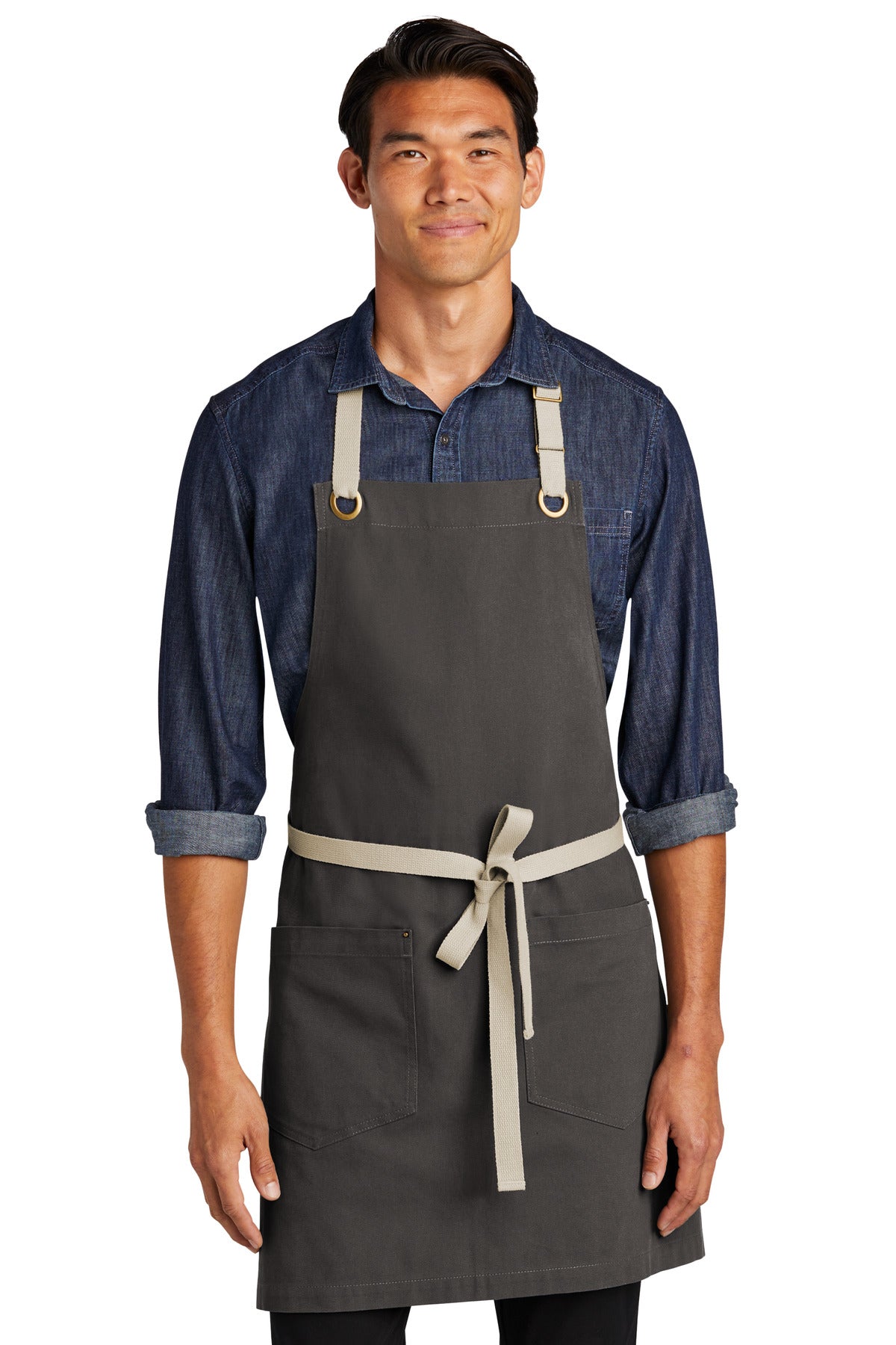 Port Authority Canvas Full-Length Two-Pocket Apron A815