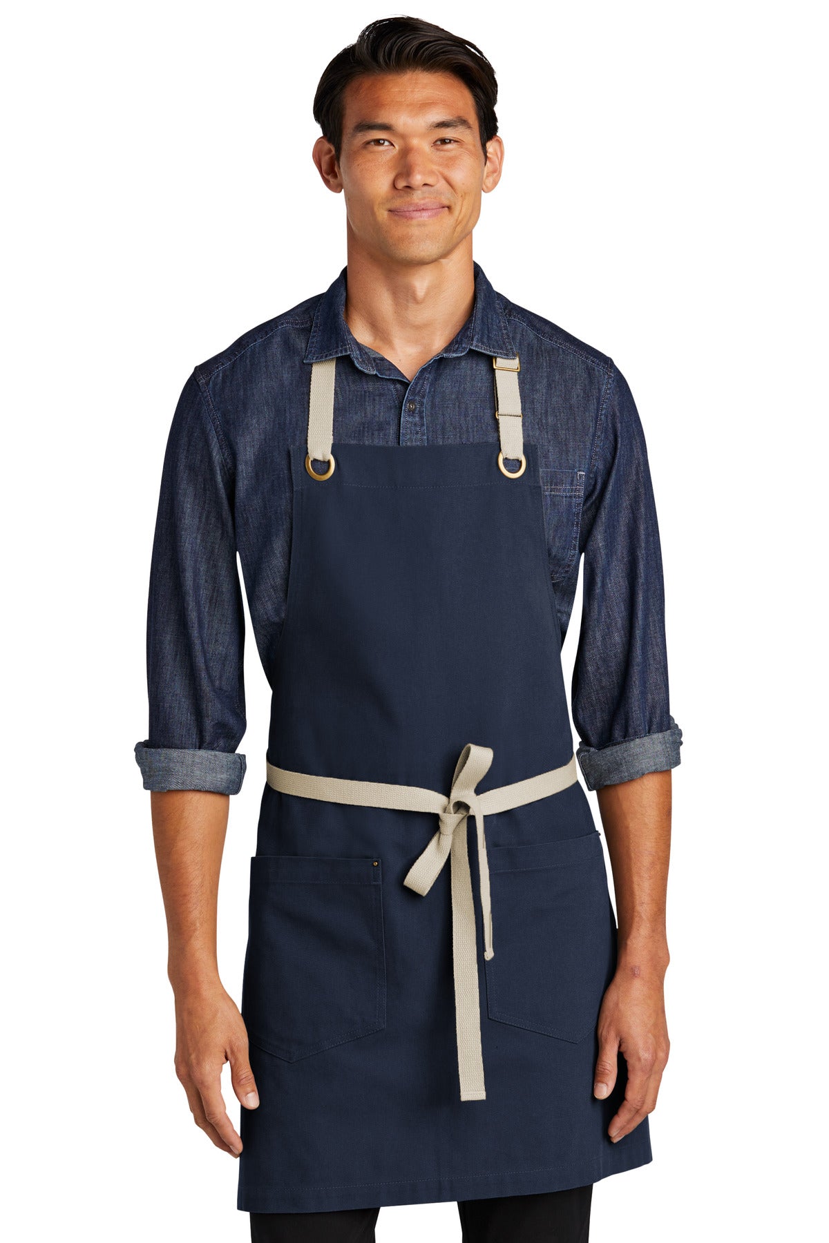 Port Authority Canvas Full-Length Two-Pocket Apron A815