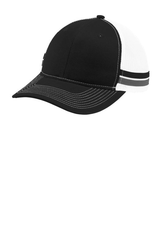 Port Authority  Two-Stripe Snapback Trucker Cap. C113