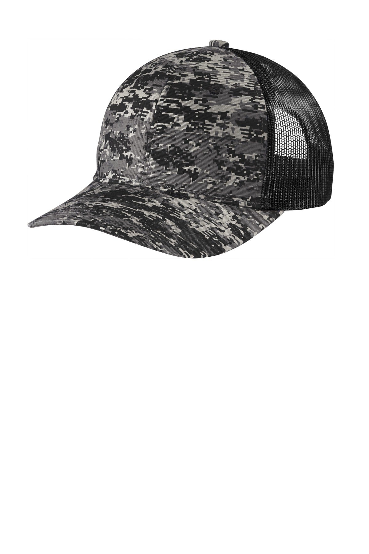 Port Authority  Digi Camo Snapback Trucker Cap C114