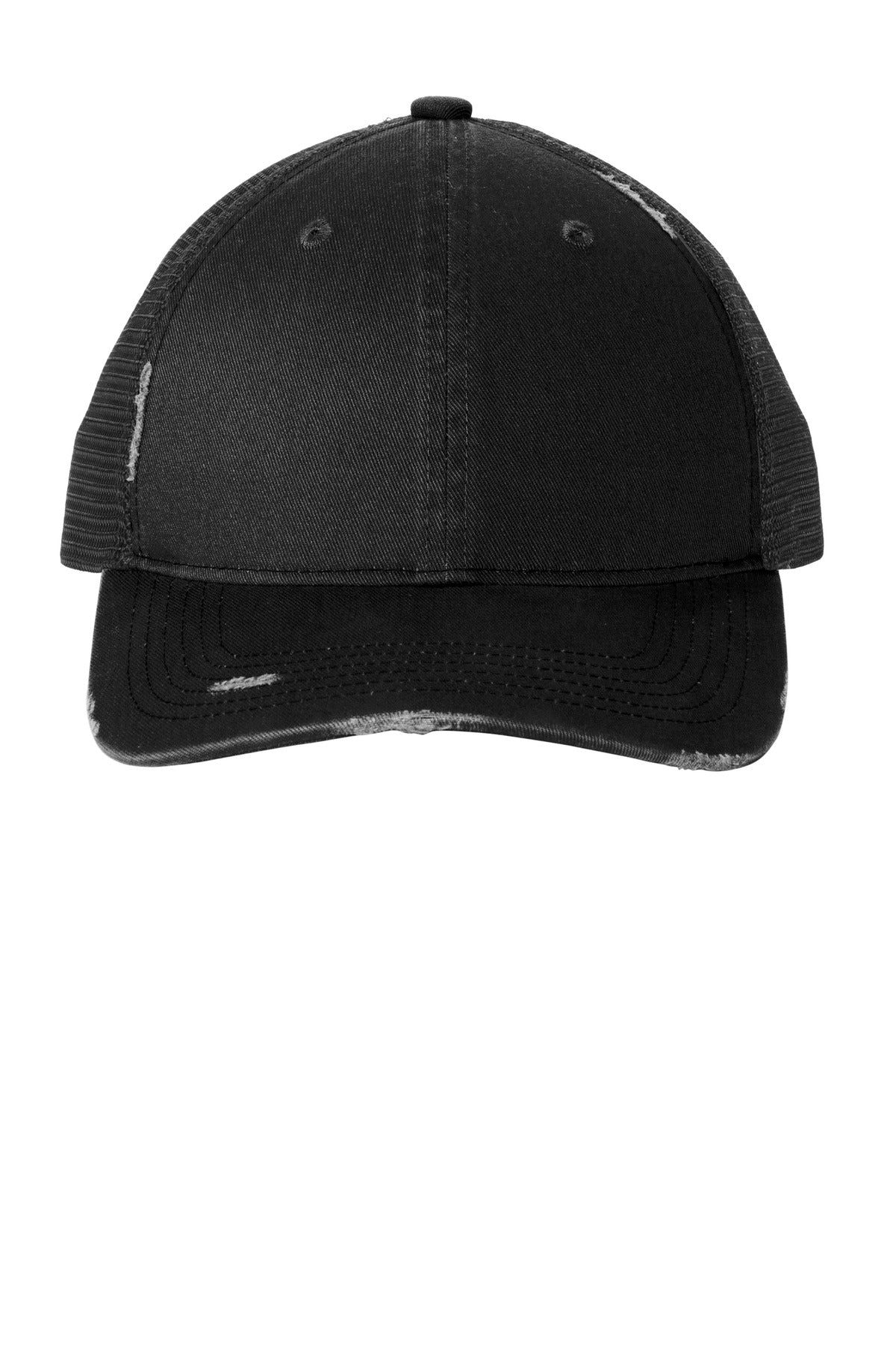 Port Authority Distressed Mesh Back Cap C600