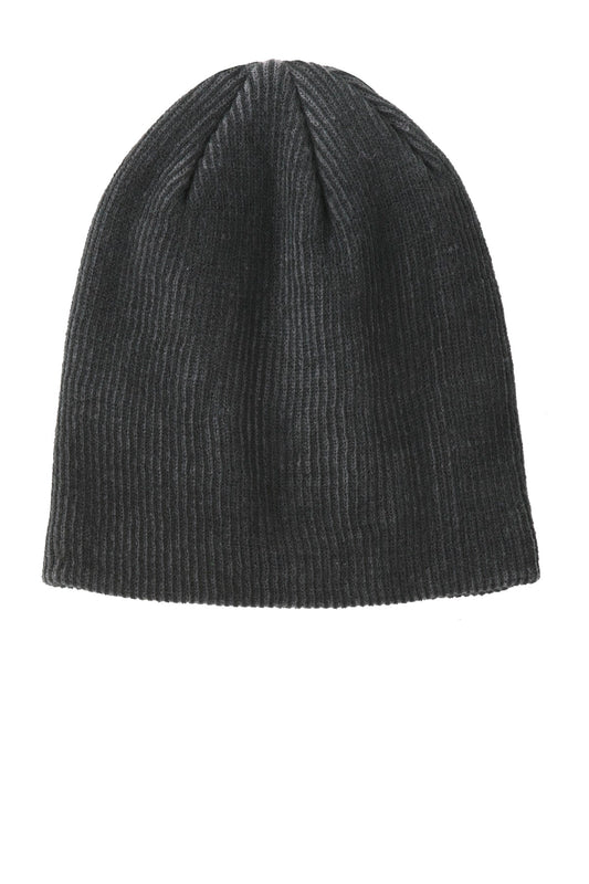 Port Authority Rib Knit Slouch Beanie. C935