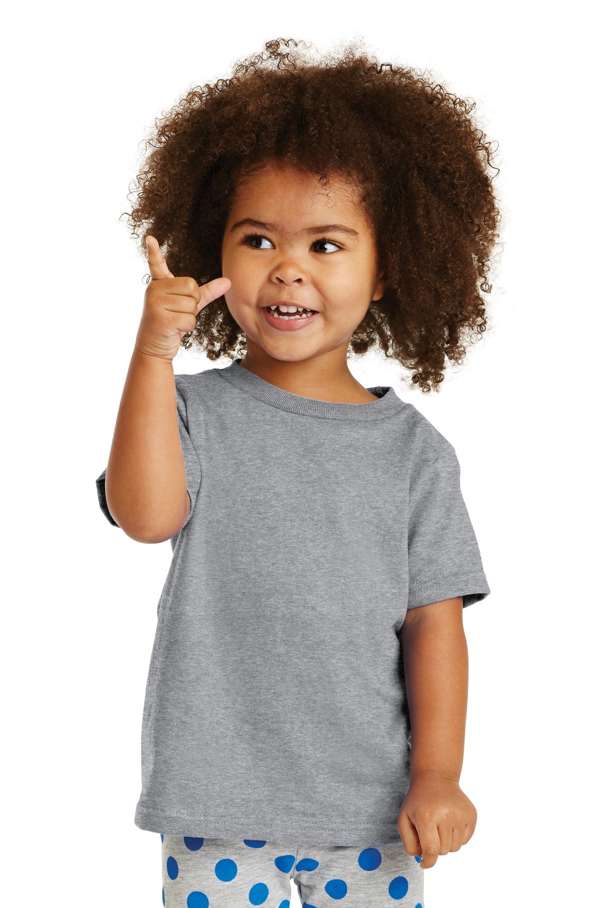 Port & Company Toddler Core Cotton Tee. CAR54T