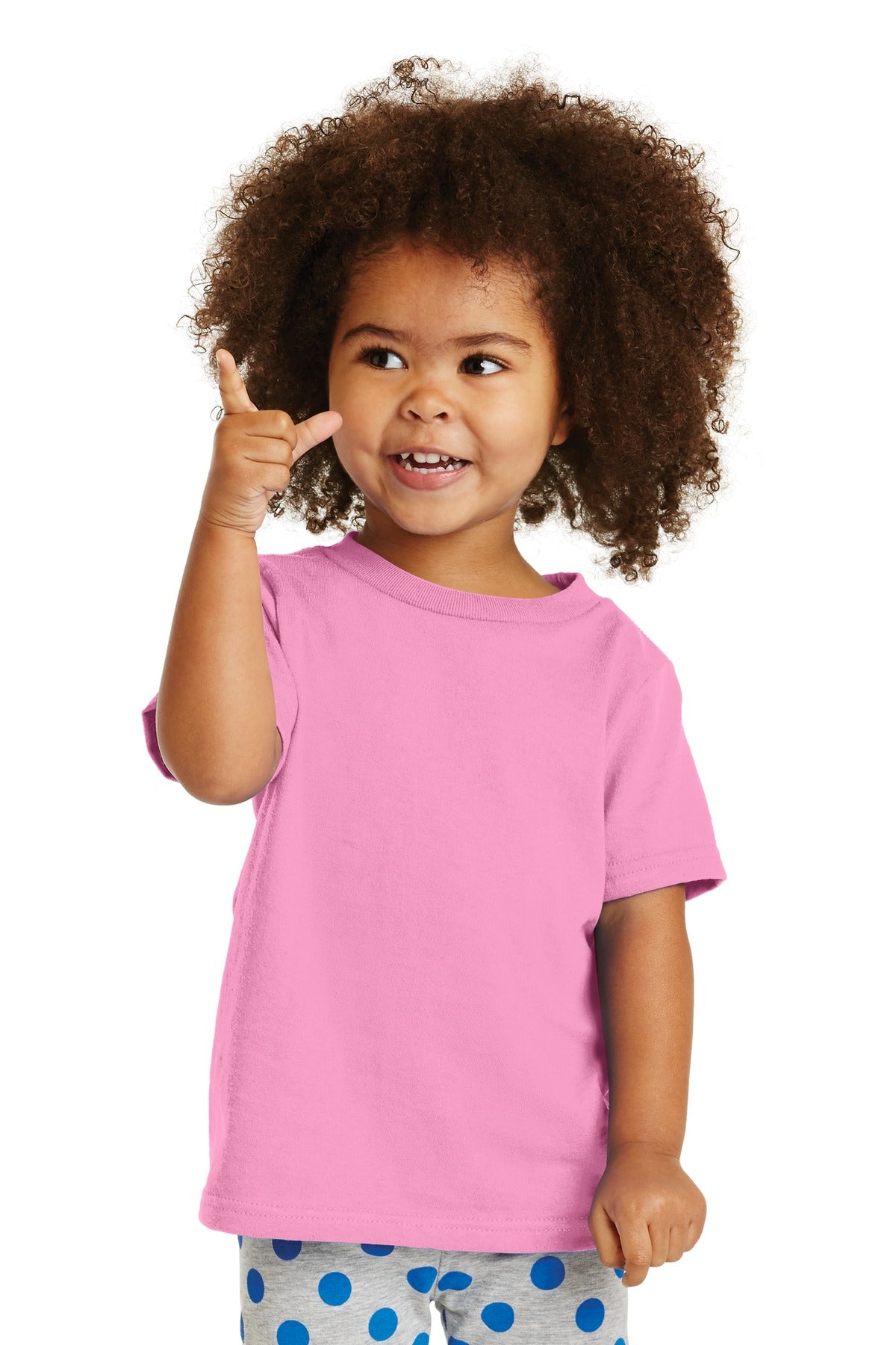 Port & Company Toddler Core Cotton Tee. CAR54T