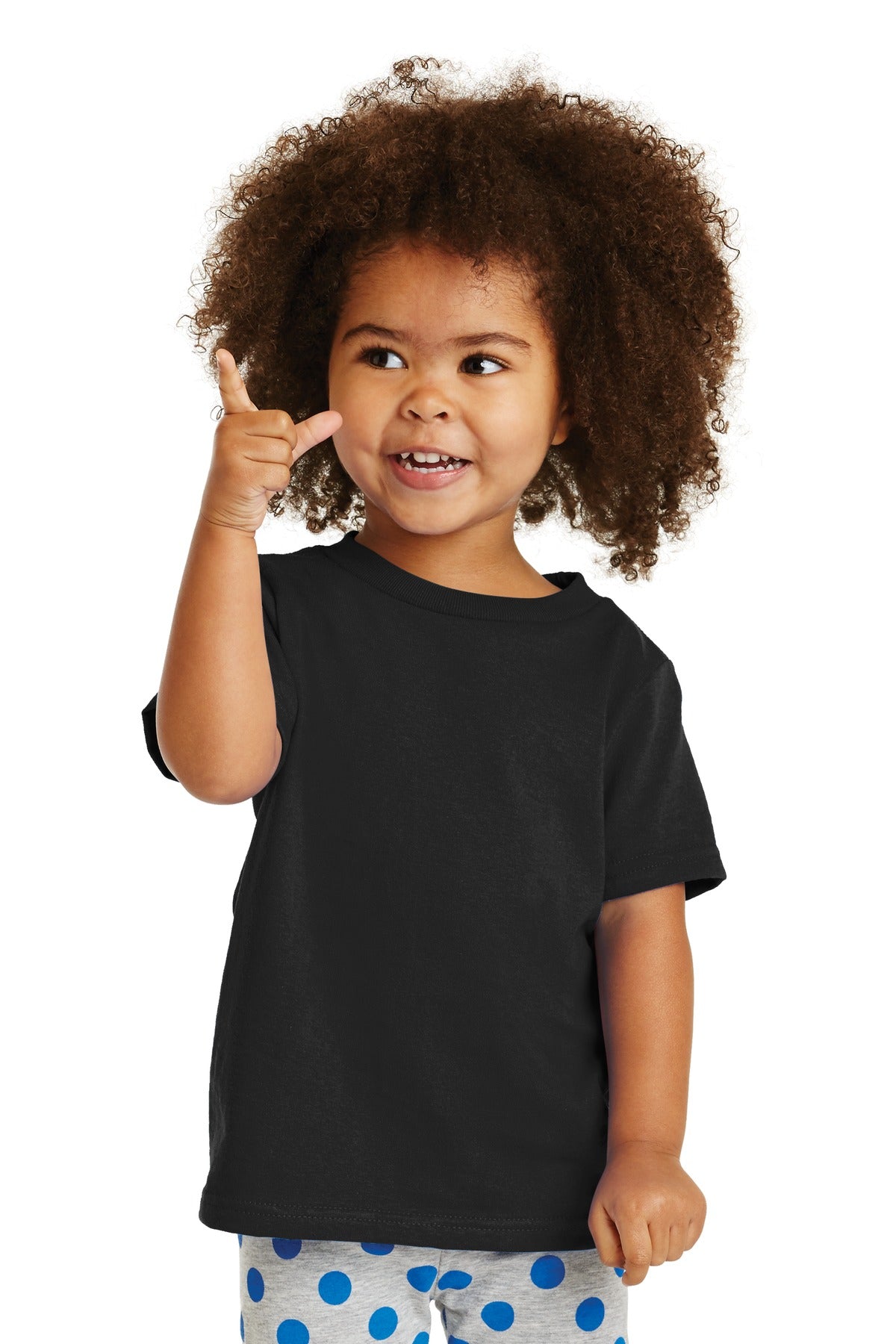 Port & Company Toddler Core Cotton Tee. CAR54T