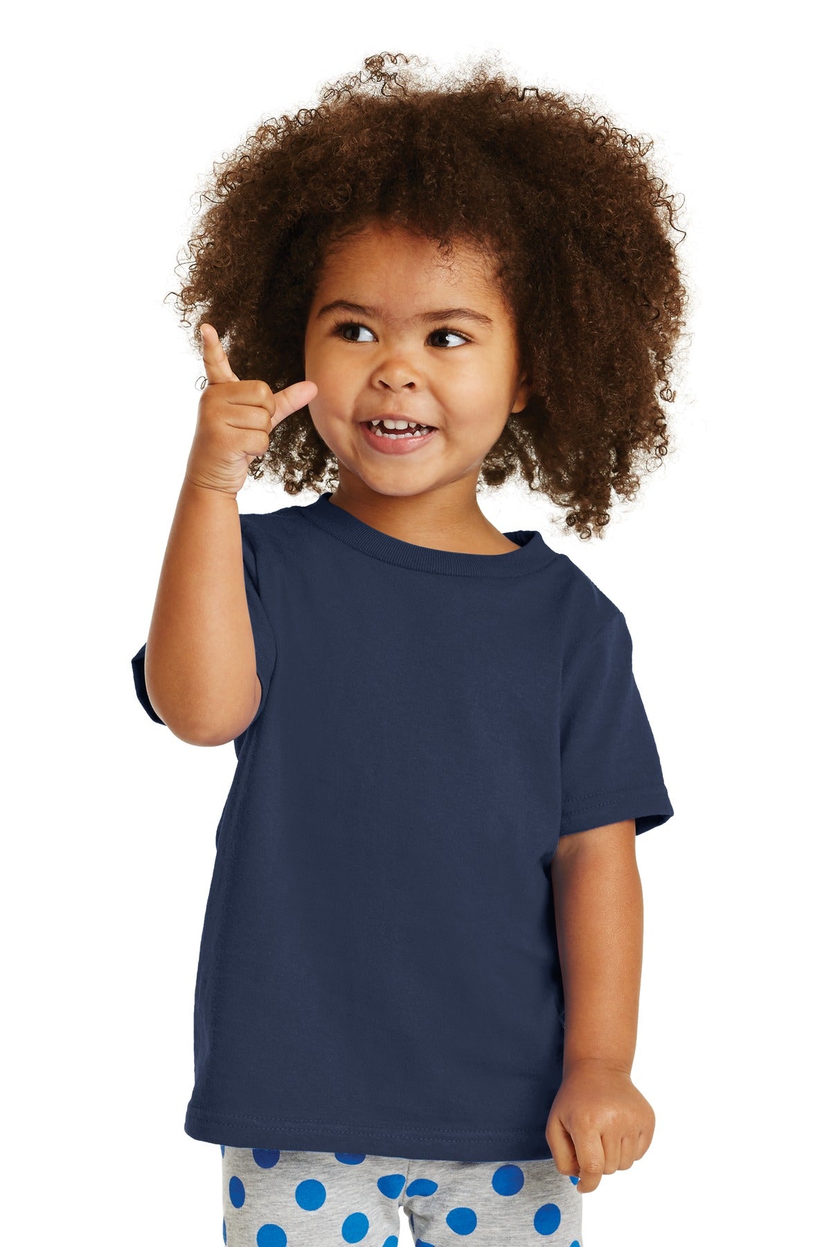 Port & Company Toddler Core Cotton Tee. CAR54T