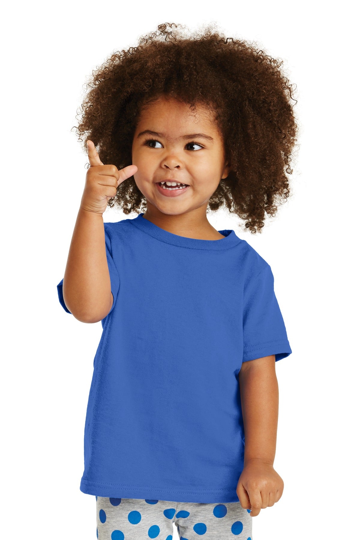 Port & Company Toddler Core Cotton Tee. CAR54T