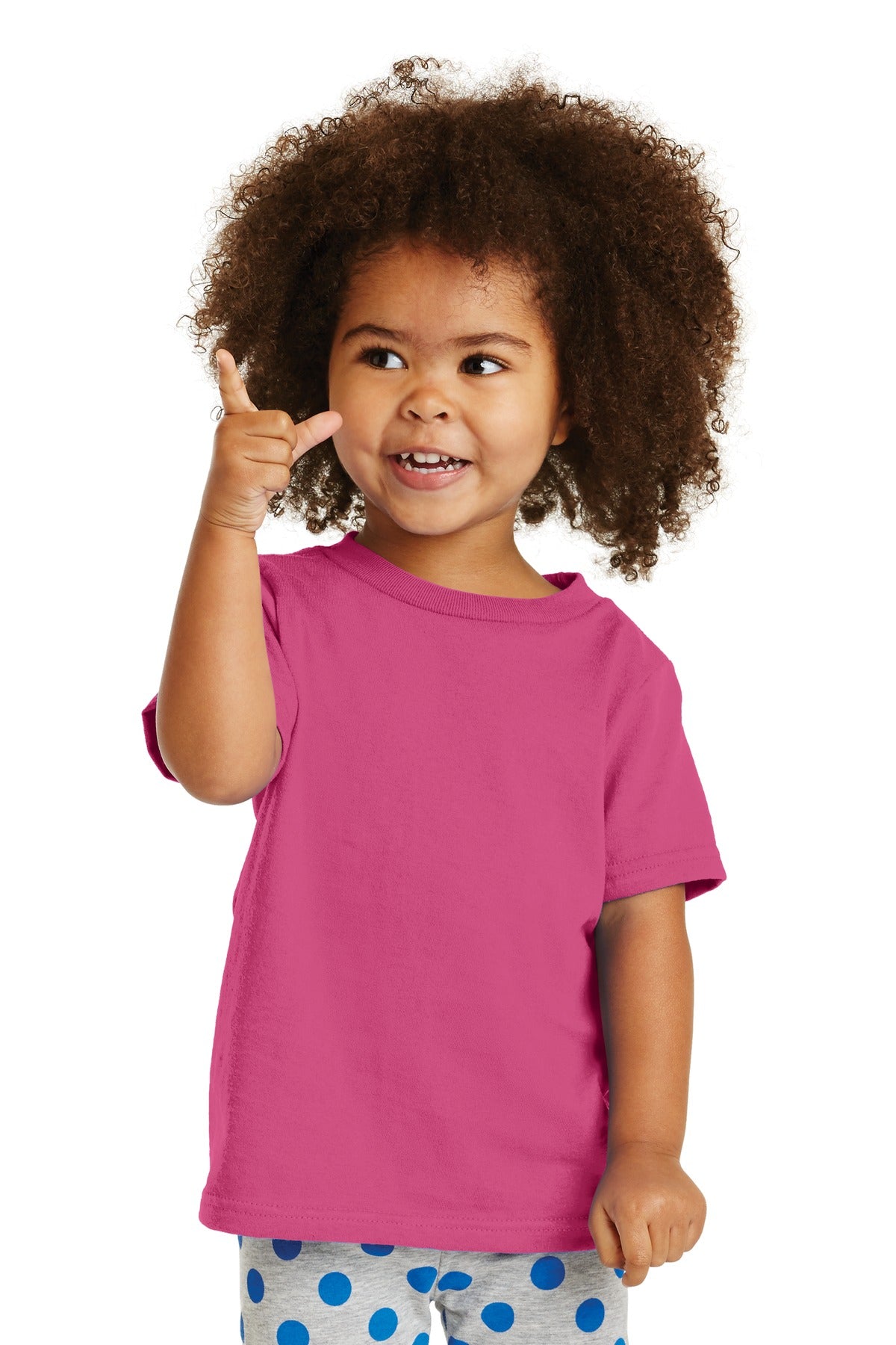 Port & Company Toddler Core Cotton Tee. CAR54T