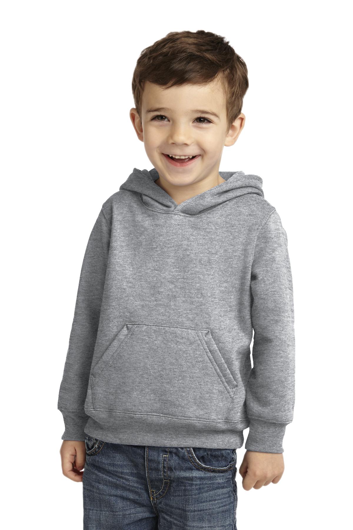 Port & Company Toddler Core Fleece Pullover Hooded Sweatshirt. CAR78TH