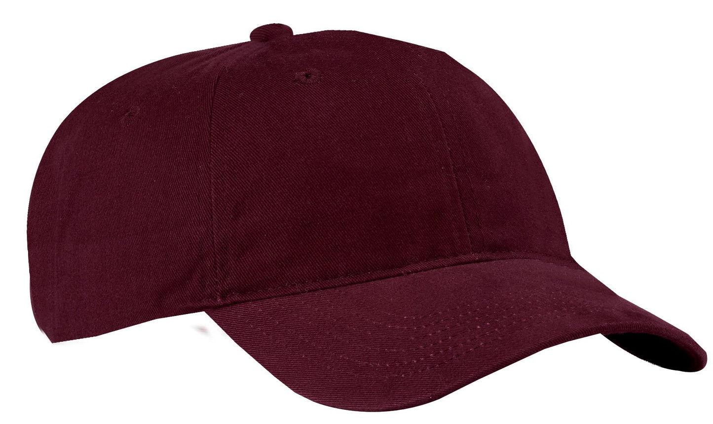 Port & Company Brushed Twill Low Profile Cap.  CP77