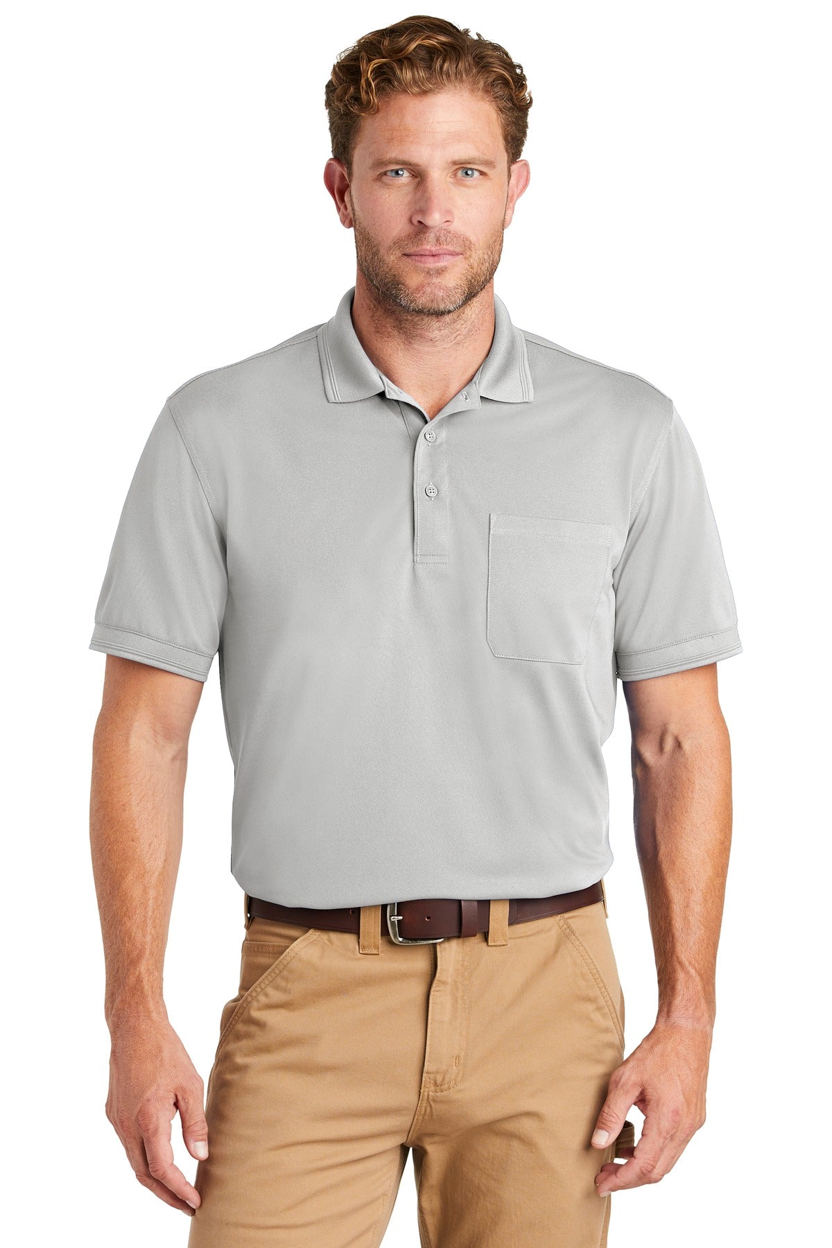 CornerStone  Industrial Snag-Proof Pique Pocket Polo. CS4020P