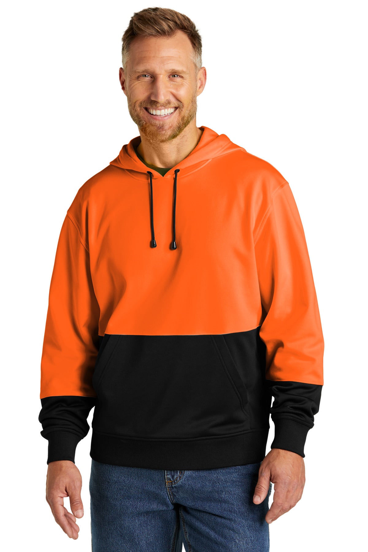 CornerStone Enhanced Visibility Fleece Pullover Hoodie CSF01