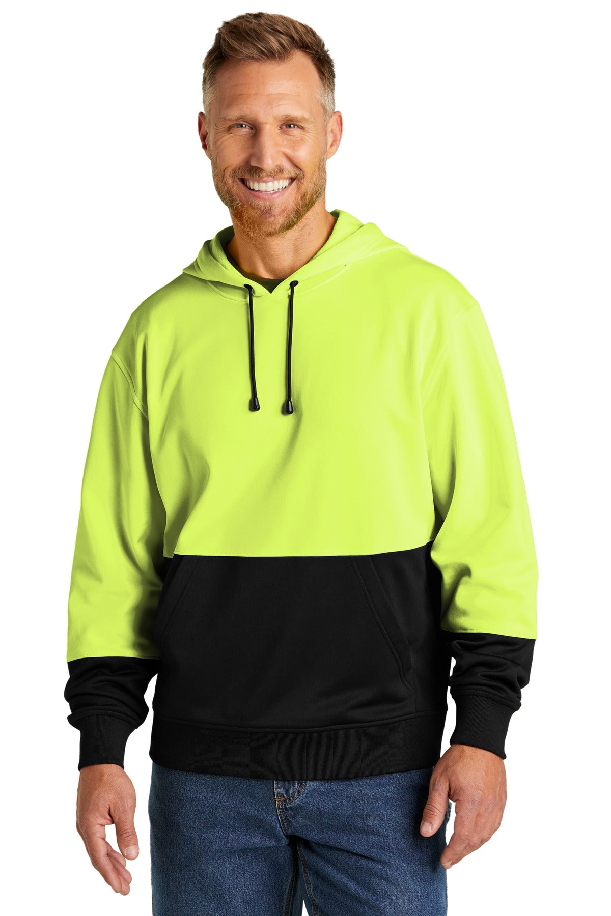 CornerStone Enhanced Visibility Fleece Pullover Hoodie CSF01