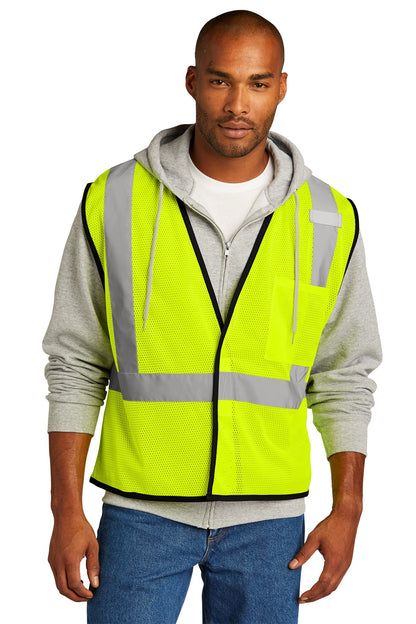 CornerStone  ANSI 107 Class 2 Economy Mesh One-Pocket Vest. CSV100