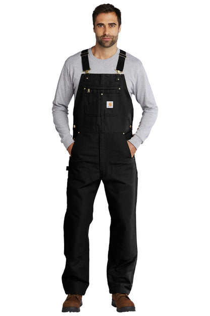 Carhartt Duck Unlined Bib Overalls. CT102776
